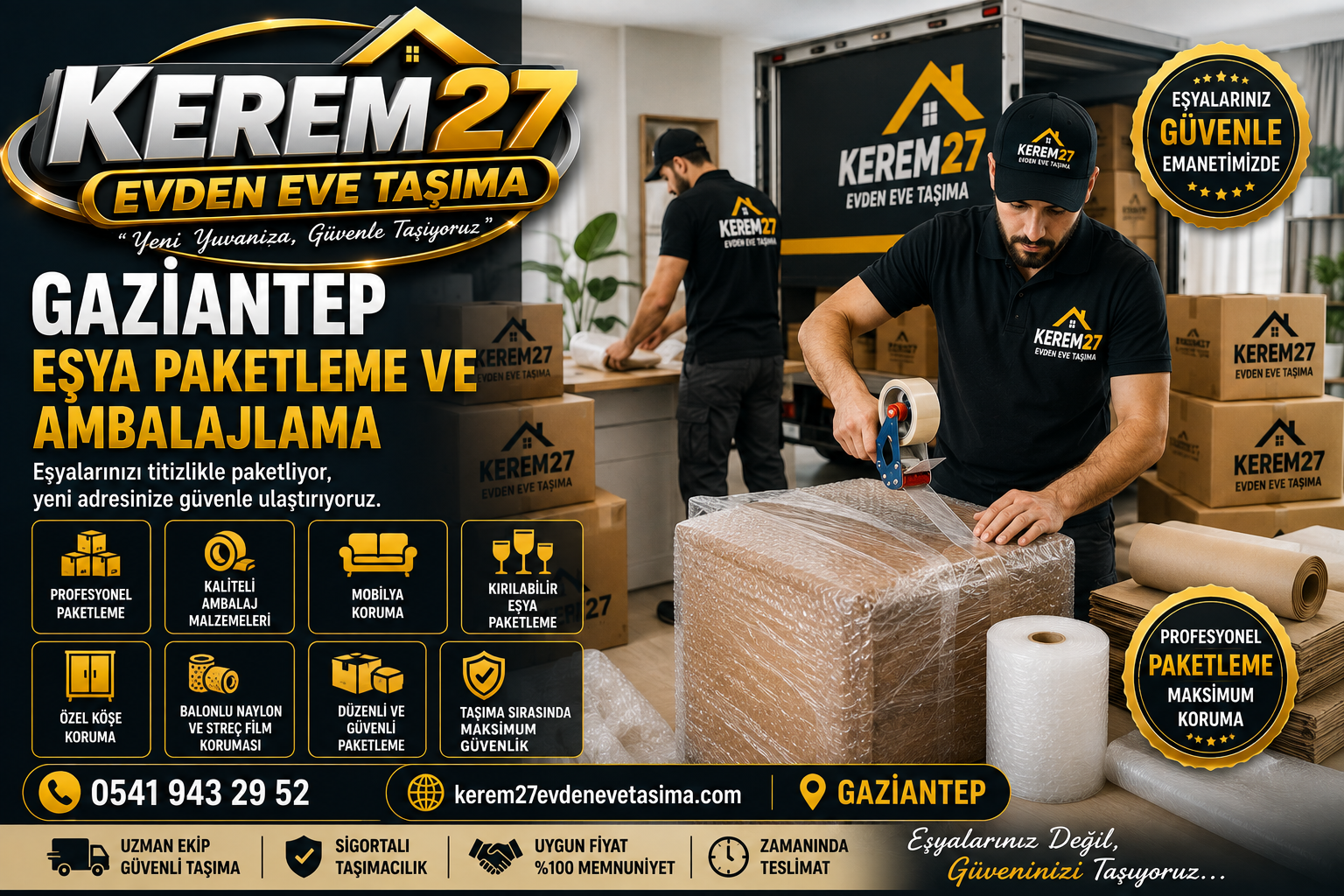 Eşya Paketleme ve Ambalajlama