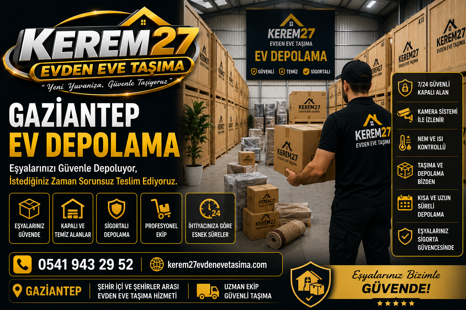 Gaziantep Ev Depolama