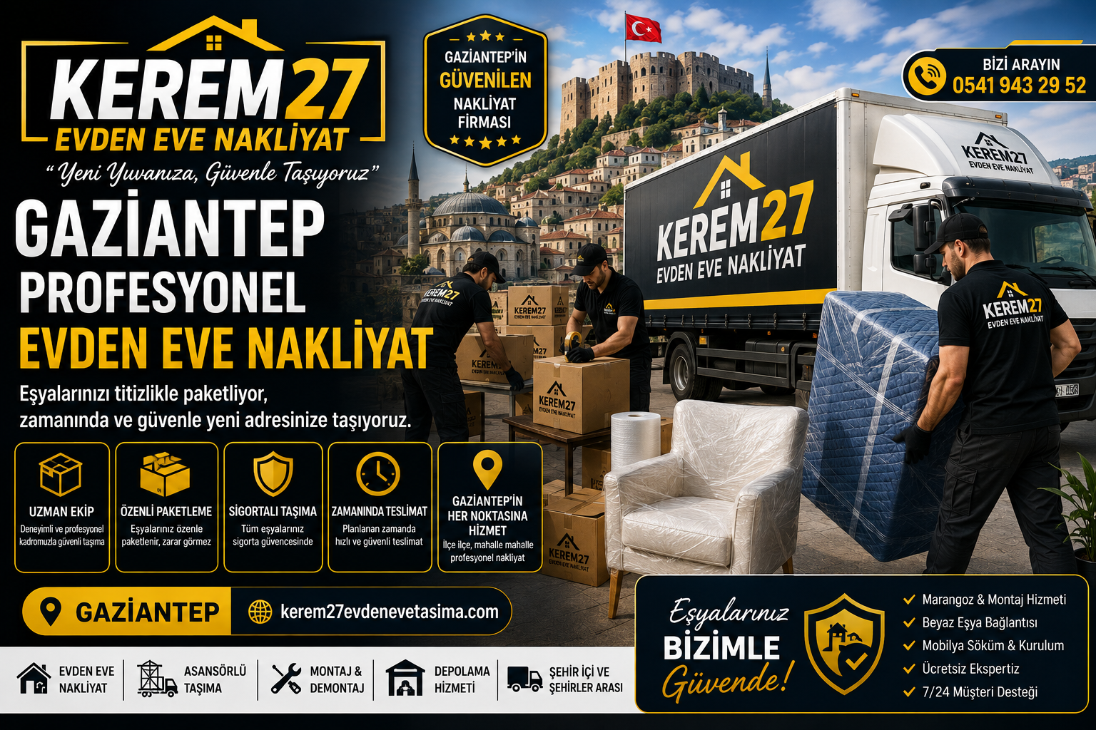 Sigortalı Ev Taşıma